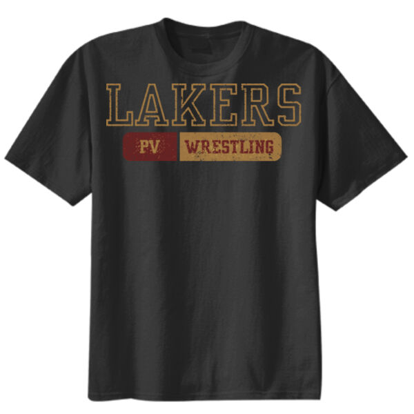 Lil Lakers Wrestling #1 - Youth Core Blend Tee Thumbnail