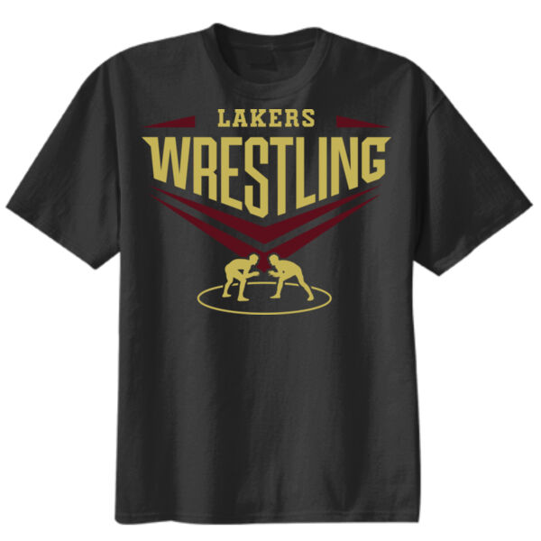 Lil Lakers Wrestling #2 - Youth Core Blend Tee Thumbnail