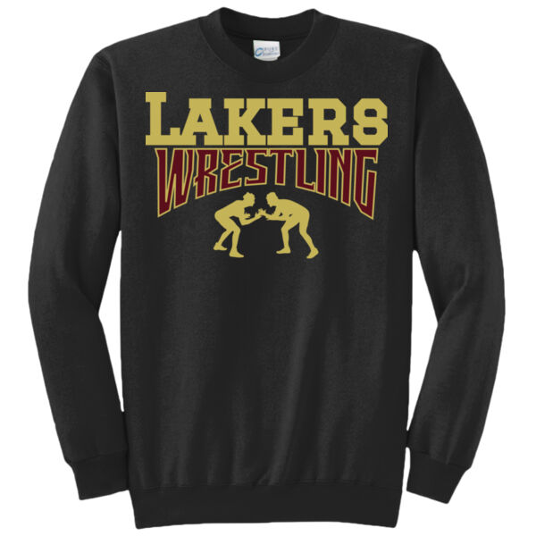 Lil Lakers Wrestling #3 - Core Fleece Crewneck Sweatshirt Thumbnail