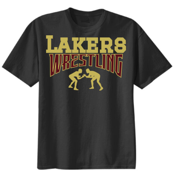 Lil Lakers Wrestling #3 - Youth Core Blend Tee Thumbnail