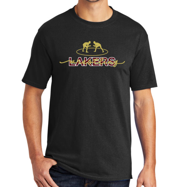 Lil Lakers Wrestling #4 - Core Blend Tee Thumbnail